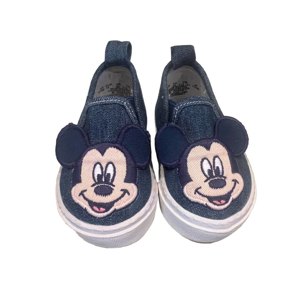 Mickey Mouse Denim baby sneakers